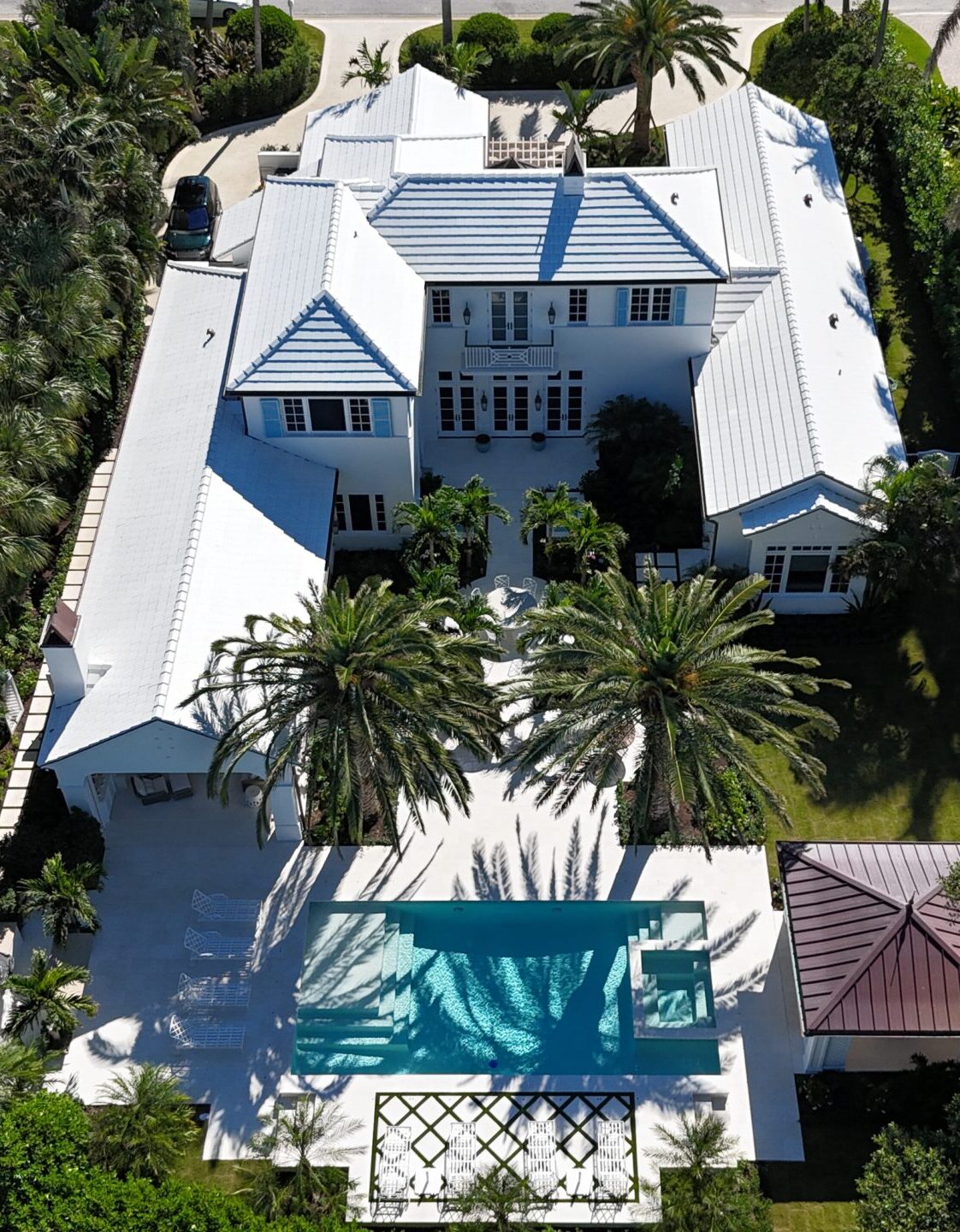 Tile Roof with Metal 