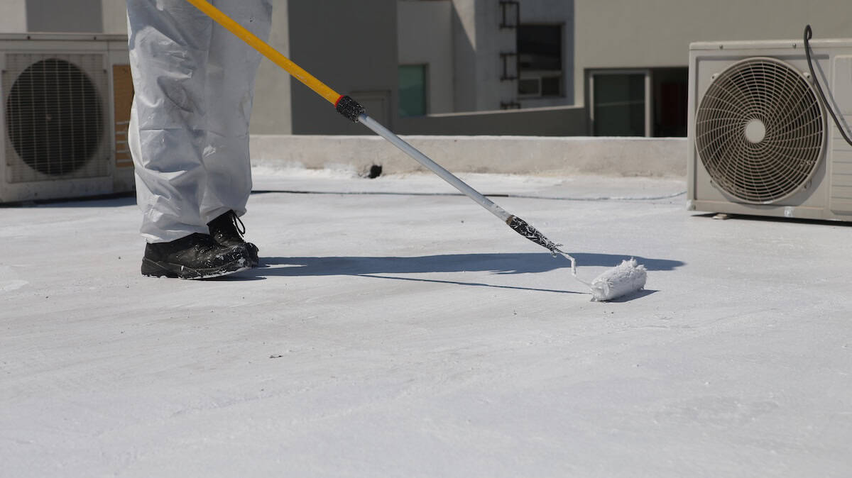 Waterproofing sealant application