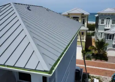 Photo of metal roof at Diamond Sands